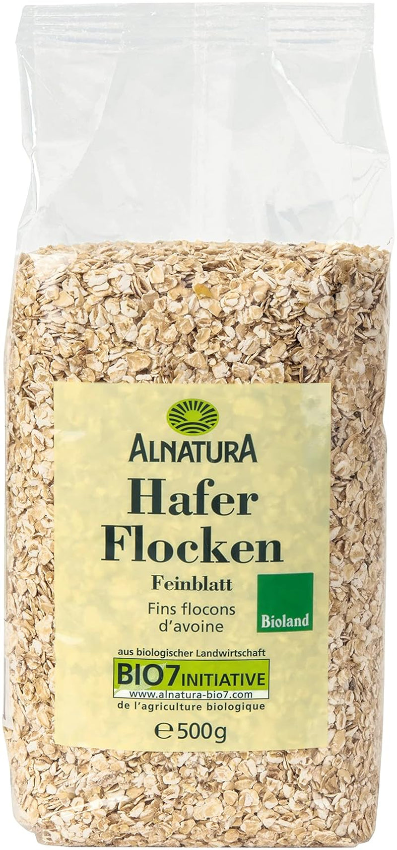 Avena ecológica, copos pequeños, 500 g (1 paquete)