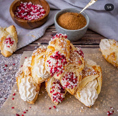 Chips de arroz RUF, sin aditivos artificiales, mezcla de frutas para gachas y repostería, sin gluten, vegano, 15 gramos Sprinkles Naty Shop