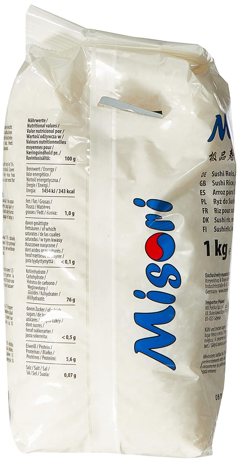 Calrose Arroz Misori / Arroz para Sushi, 1 kg