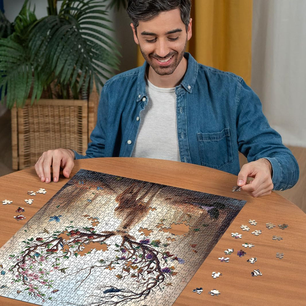 Ravensburger Puzzle 12000459 - Cerbul Magic - Puzzle de 1000 de piese pentru adulți și copii de la 14 ani, puzzle cu motiv de cerb Puzzle Naty Shop