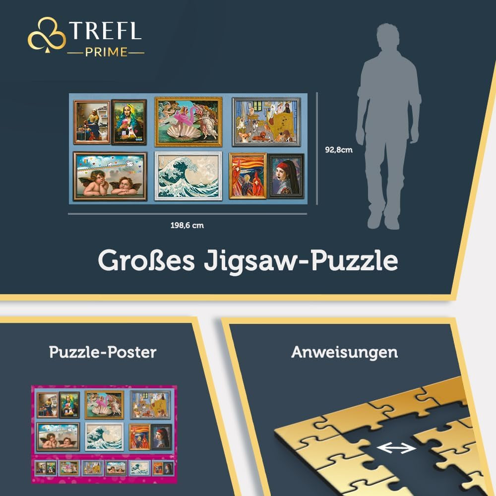 UFT Puzzle 9000 - Colecția de artă clasică Puzzle Naty Shop