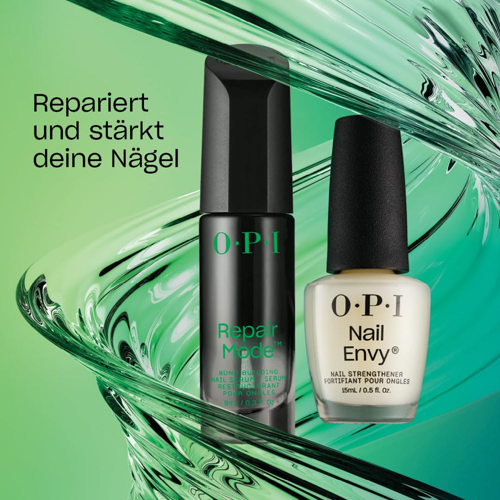 OPI Repair Mode – suero vegano para el cuidado de las uñas dañadas – El suero Nail Bonding repara la estructura de queratina de las uñas desde el interior – para uñas fuertes y resistentes en 6 días