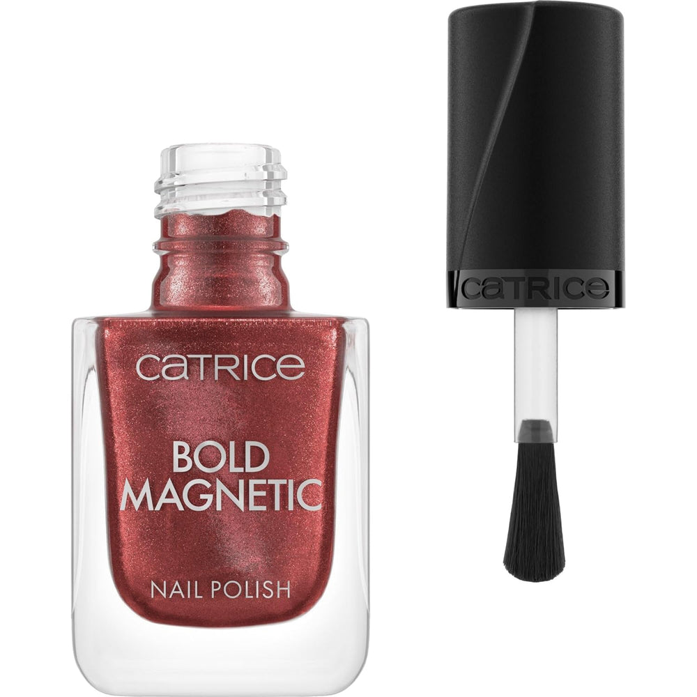 Esmalte de uñas magnético Catrice Bold, núm. 030, dorado, metálico, vegano, sin microplásticos, sin fragancia, sin parabenos, 1 paquete (10,5 ml)
