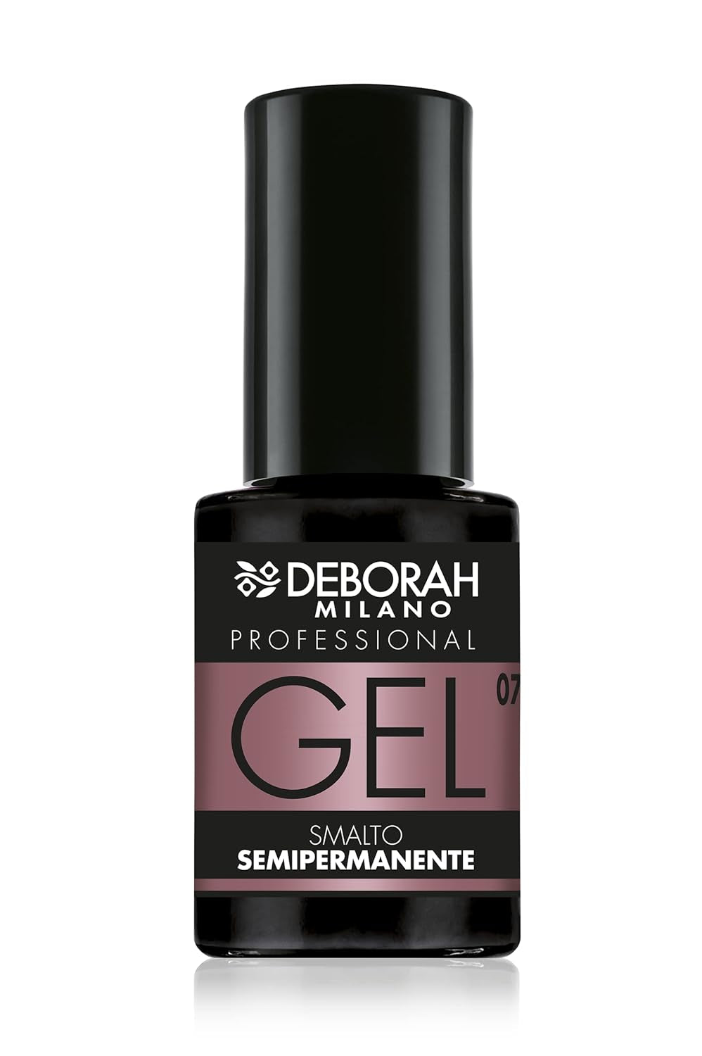 Esmalte de uñas semipermanente Milano Professional, núm. 21 Borgoña, efecto voluminizador, duradero, para uñas intensas y brillantes, 4,5 ml
