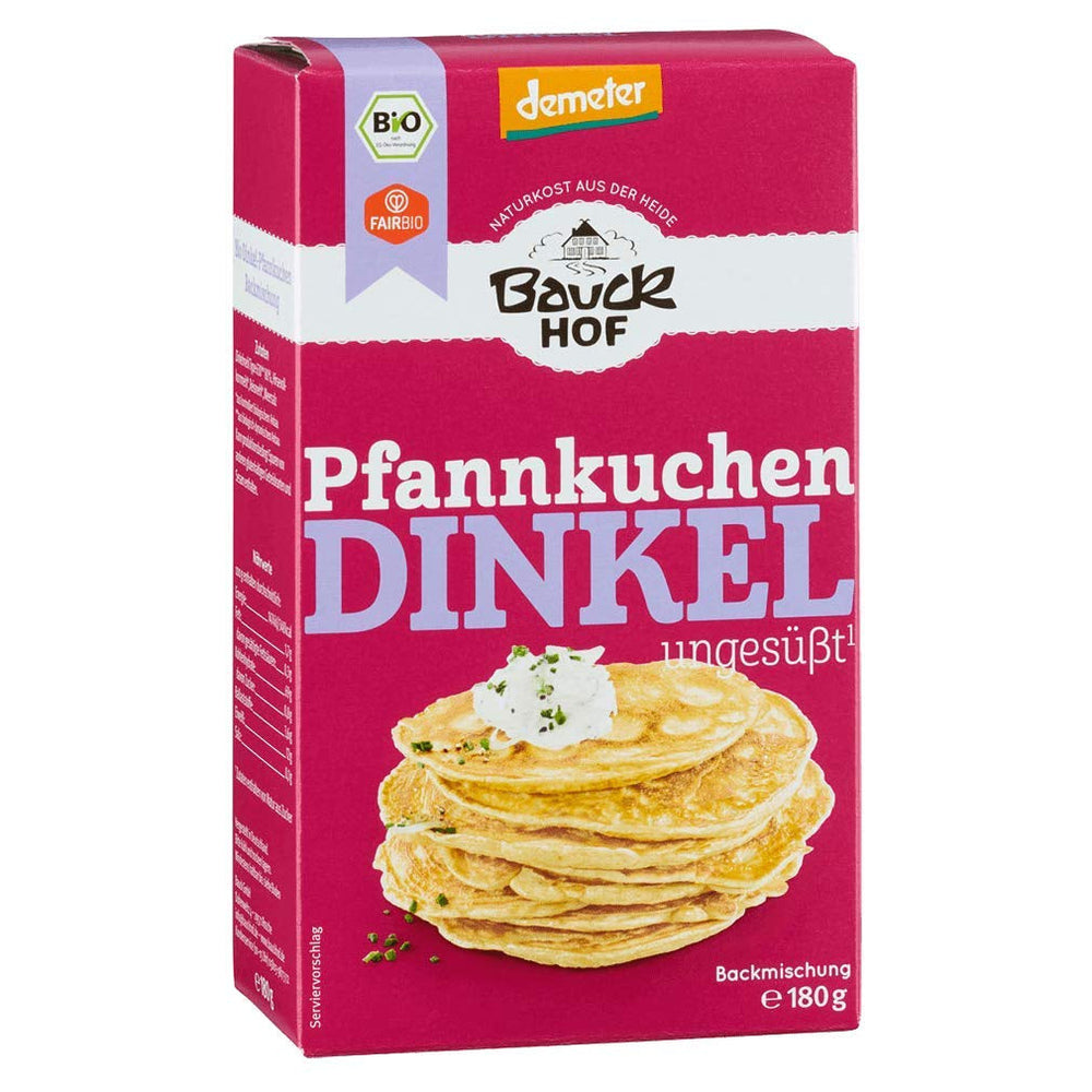 Dinkel-Pfannenkuchen, 180 G Mezcla para hornear y cocinar Naty Shop 180 G (Pack de 6)