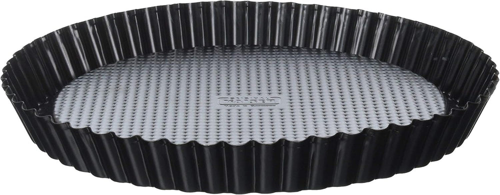 ORIGINAL KAISER Classic Obstbodenform 28 Cm, Obstkuchenform, Gleichmäßige Bräunung & Classic Mini Torteletts 6 Stück, Tartelette Förmchen 10 Cm, Tarteform Klein, Tortelettförmchen Antihaftbeschichte Moldes y bandejas para hornear Naty Shop