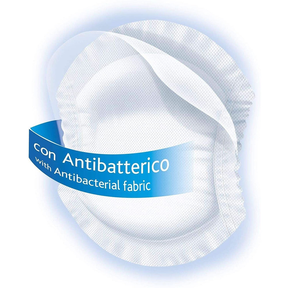 Chicco Almohadillas protectoras para pezones, antibacterianas, 4 semanas, 120 piezas Accesorios Alimentación y Lactancia Bebe Naty Shop