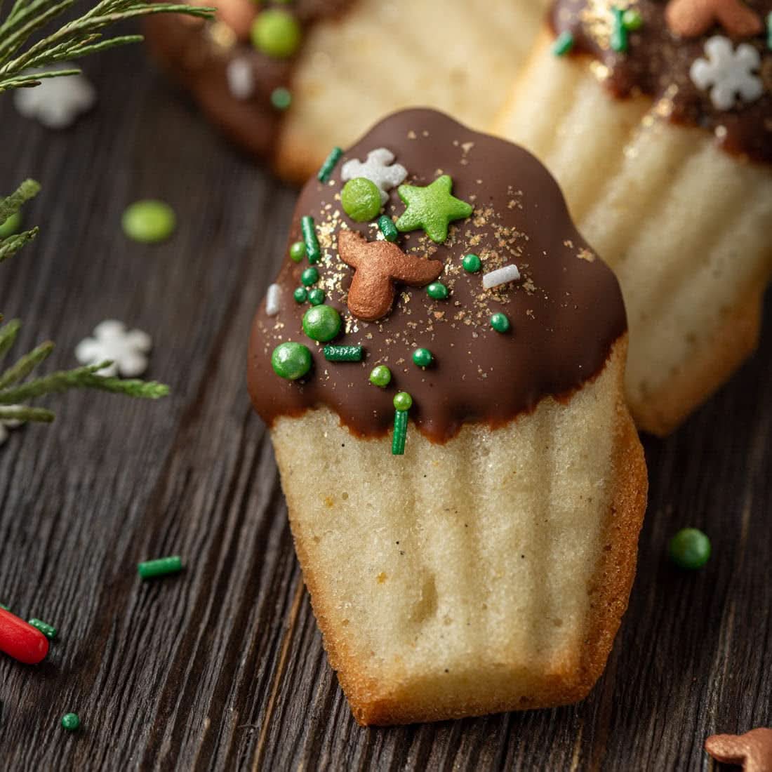 Super Streusel Hohoho, chispas navideñas, 90 gramos Sprinkles Naty Shop