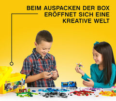 LEGO 10696 Classic Mittelgroße Bausteine-Box, Bausteine mit Aufbewahrungsbox für Kinder, Geschenk für Jungen und Mädchen ab 4 Jahren