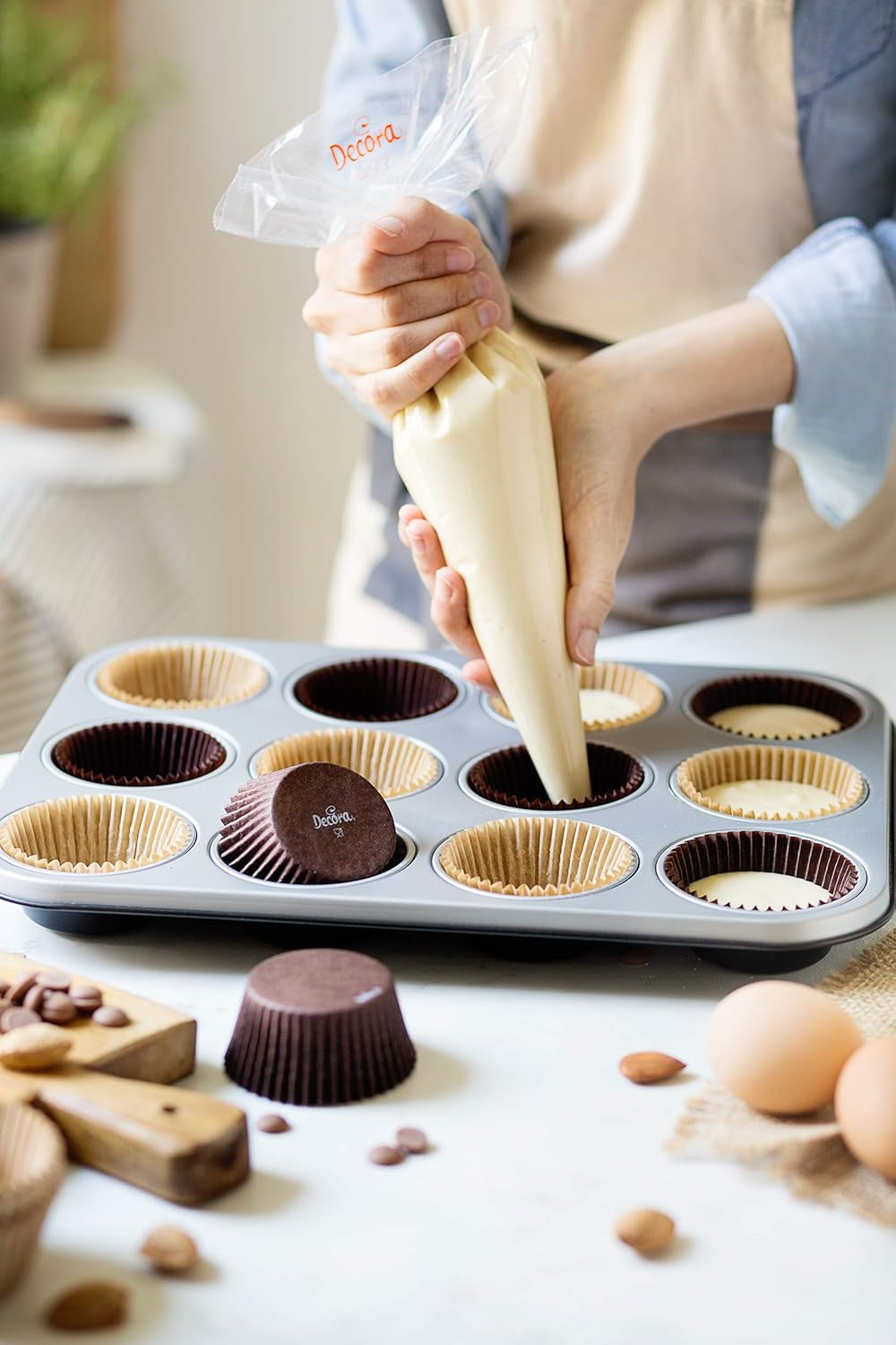 0062750 molde para 12 muffins Moldes y bandejas para hornear Naty Shop