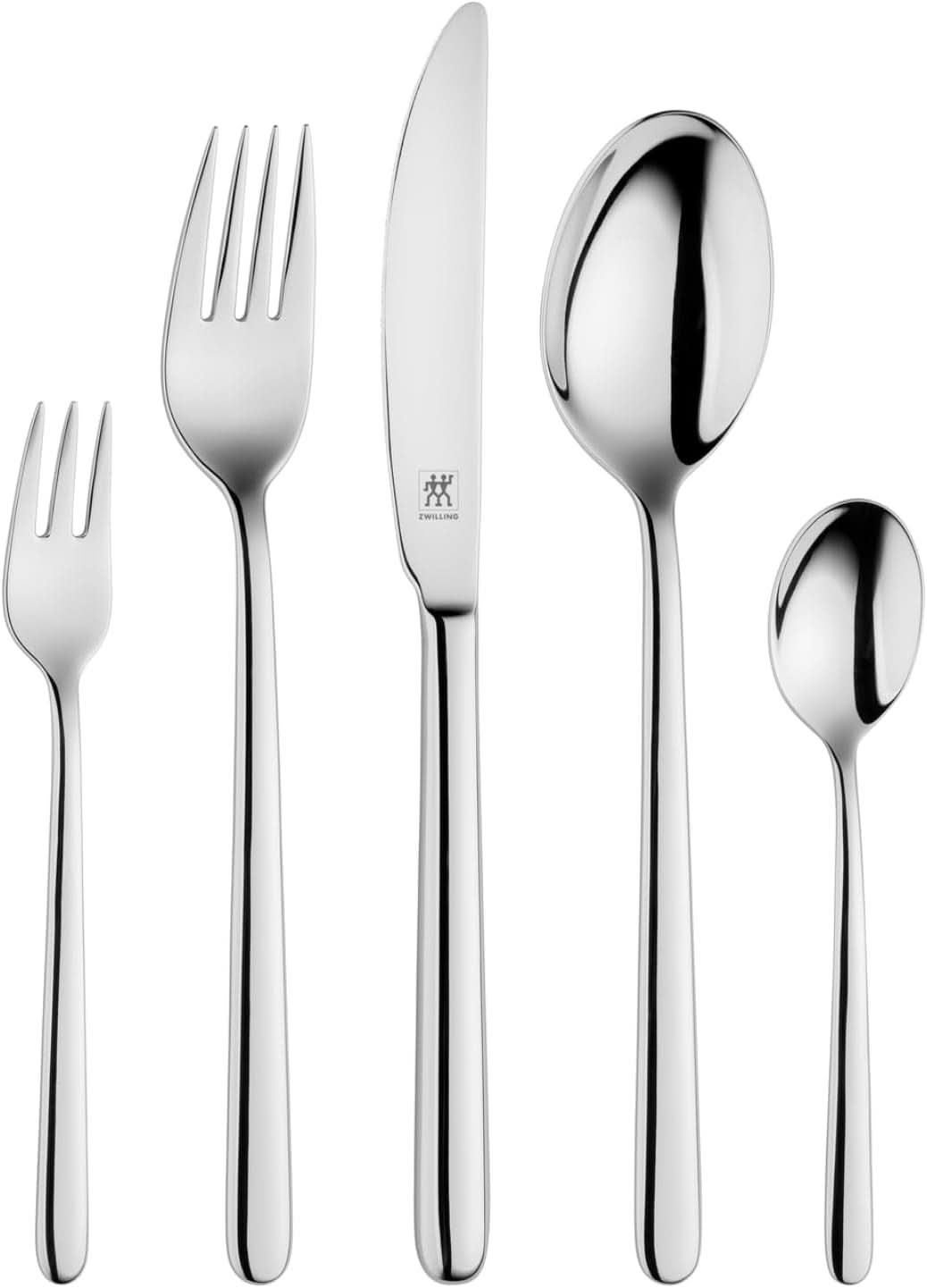 Set tacâmuri ZWILLING Newcastle, 30 piese, pentru 6 persoane Bucatarie Naty Shop Plastic Free 60 Tlg.