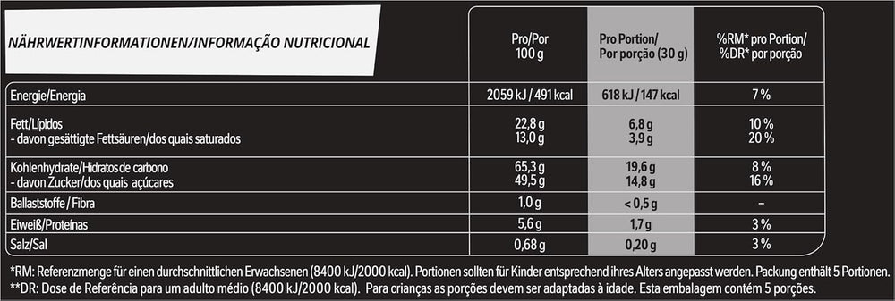 Tableta de chocolate LION Black & White, un snack de sabor intenso, chocolate crujiente y chips crujientes, relleno de brownie, una experiencia deliciosa y única, 1 paquete (5 x 30g)