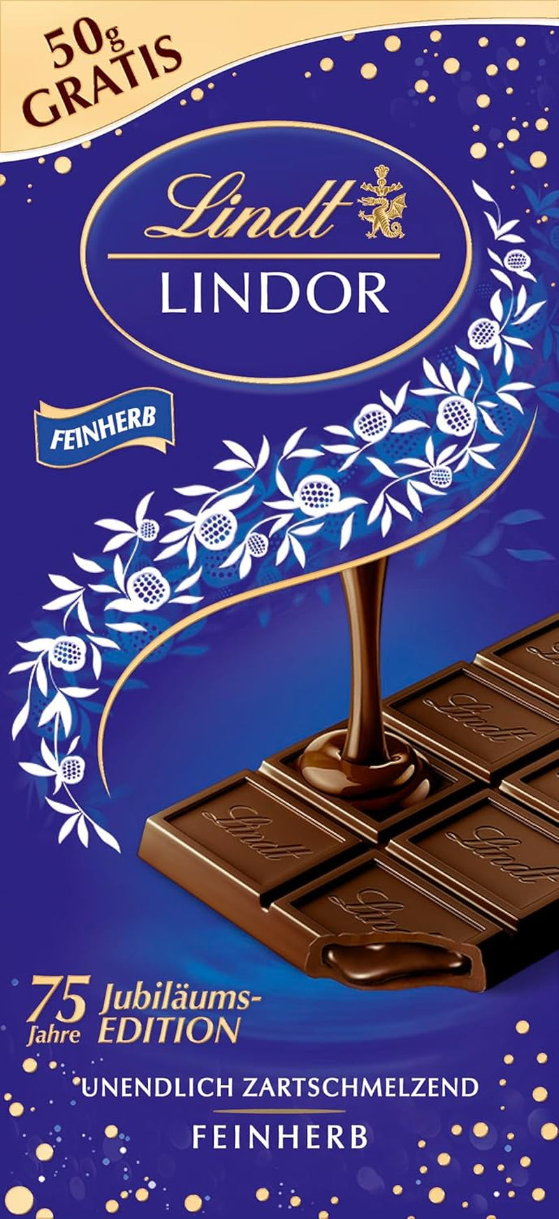 Chocolate Lindt | LINDOR sobres para tarta de queso | 137g | 10 bolas de chocolate con leche con relleno de tarta de queso que se derrite en la boca | regalo de chocolate