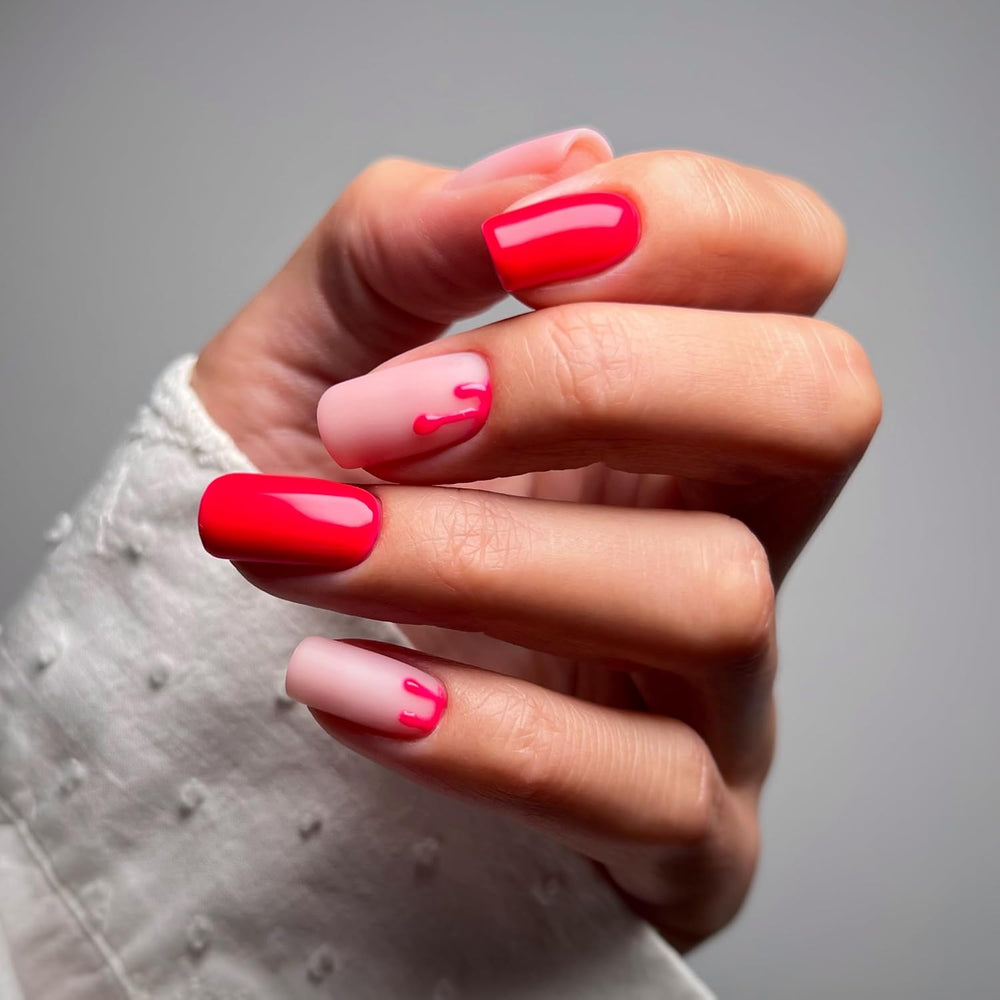 Semilac Top Coat Esmalte de Uñas 7ml, Innovador, UV/LED, Esmalte de Uñas Híbrido, Acabado Brillante, Protege, Transparente