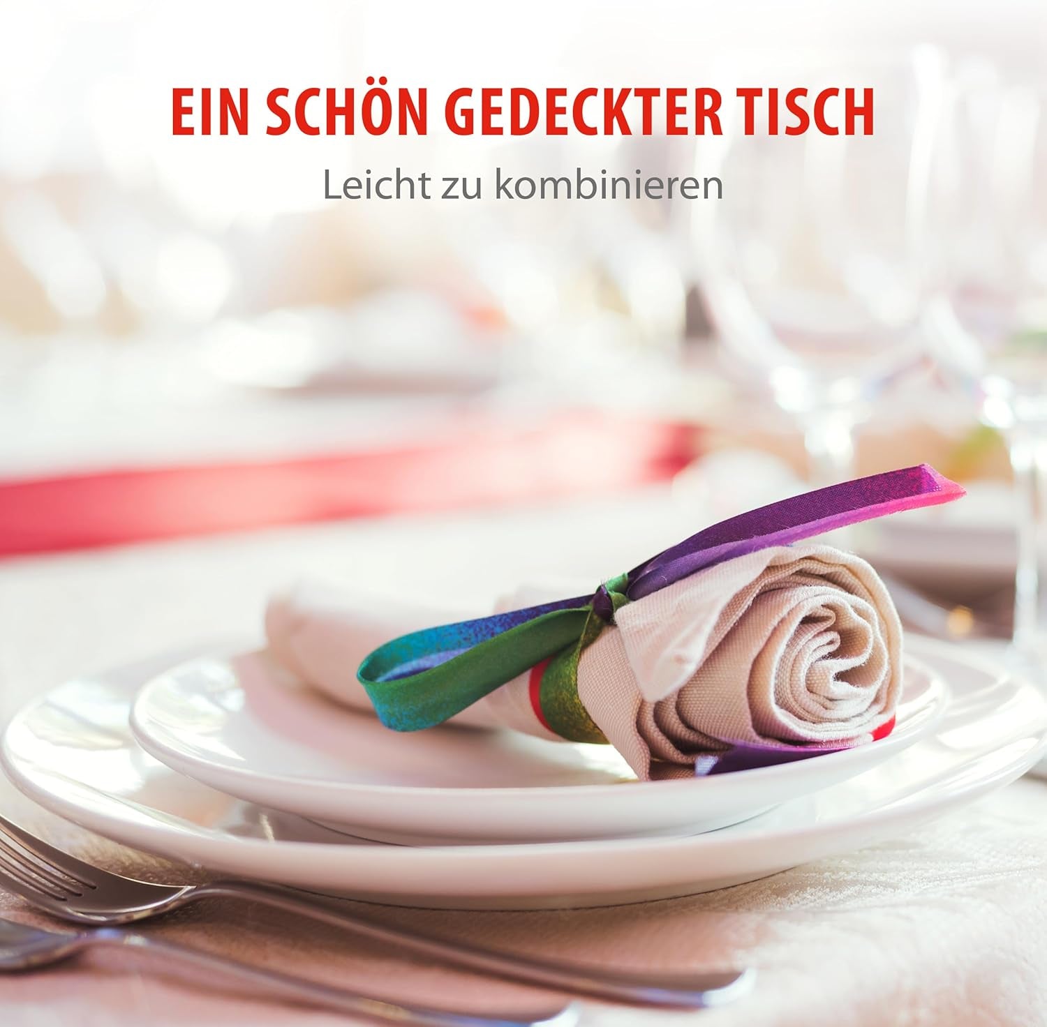 alpina Geschirrset 8 Personen - 40-teiliges Steingut Geschirr - Teller Set mit Speiseteller, Schalen und Kaffeebecher - Camping Geschirr - Mikrowelle- und Spülmaschinengeeignet - Weiß