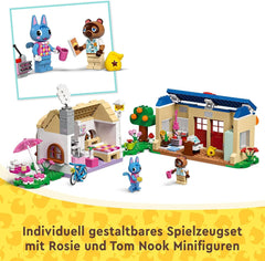 Set LEGO Animal Crossing Nook's Shop y Sophie's House, juguete creativo para niños con 2 minifiguras de la serie de videojuegos, regalo para niñas y niños a partir de 7 años 77050 Juegos de construcción Besuche den LEGO-Store