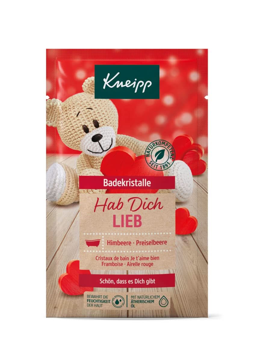 Kneipp, sal de baño, frambuesa y arándano, 60 gramos Ducha y baño Naty Shop 60 gramos Afrutado