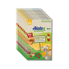 Alete Tartas Integrales De Manzana En Rodajas Ecológicas 8 x 132g
