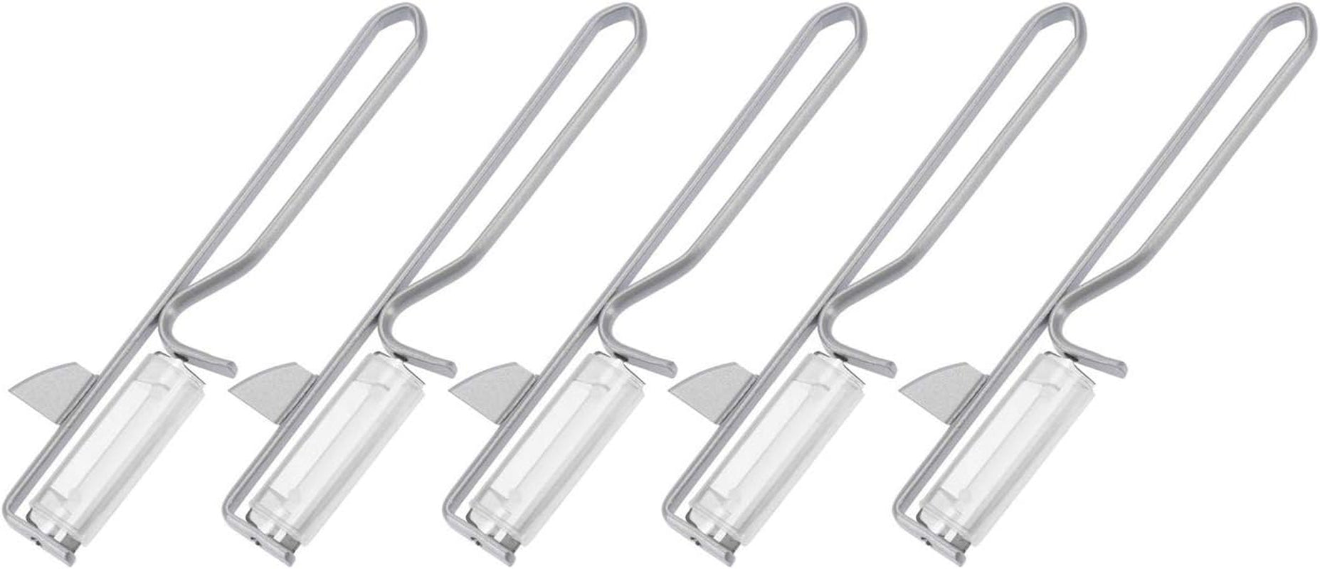 Westmark 106122E1 Pelador, hoja de acero cromado, inoxidable Pelador Naty Shop Steel, 5 Stück