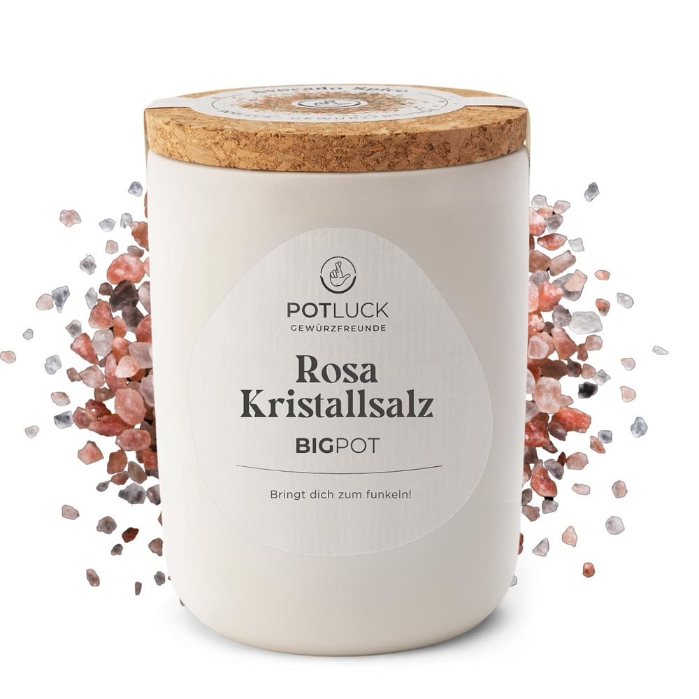 Comida compartida | Flor de Sal hecha a mano | Sal marina en cerámica | 80g | Vegano, sin gluten y con ingredientes naturales