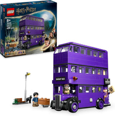 LEGO Harry Potter Adventures With The Travelling Knight, set de construcție cu 5 minifigurine, inclusiv Ernie Prang, Stan Shunpike & Padfoot, jucărie de autobuz pentru fanii lumii vrăjitorilor, băieți și fete de la 8 ani 76446 Seturi de constructie Besuche den LEGO-Store Titlu implicit