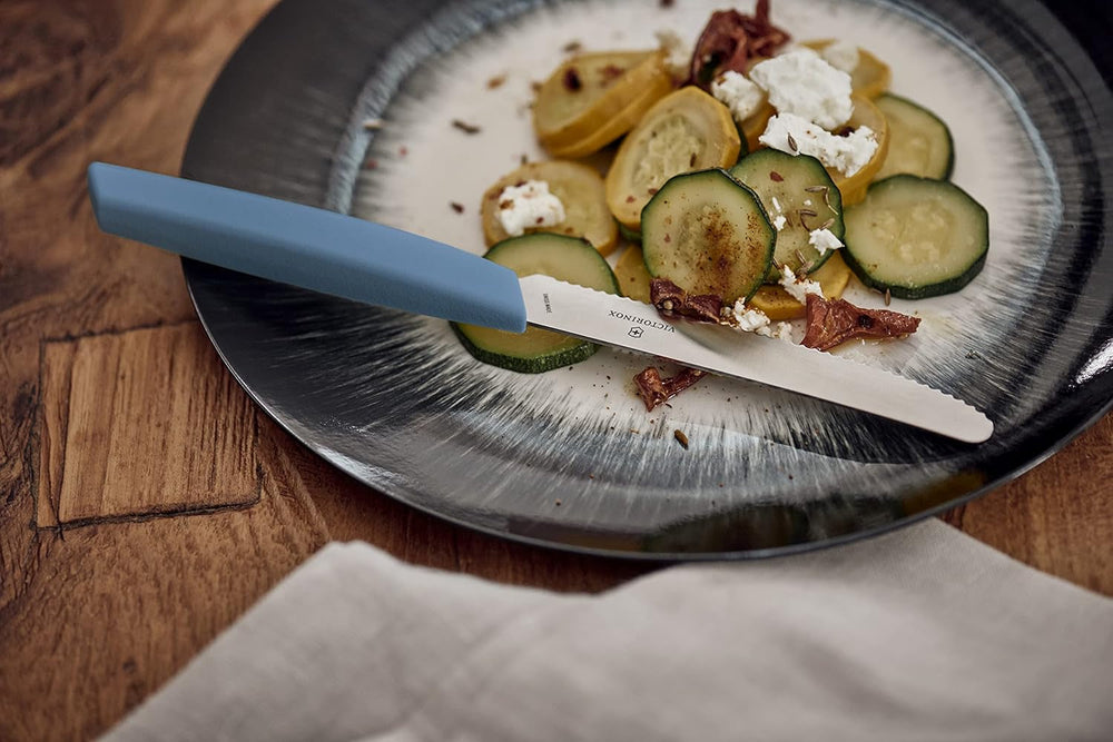 VICTORINOX Juego de Cubiertos Suizos Modernos para 6, 12 Piezas Cocina Naty Shop