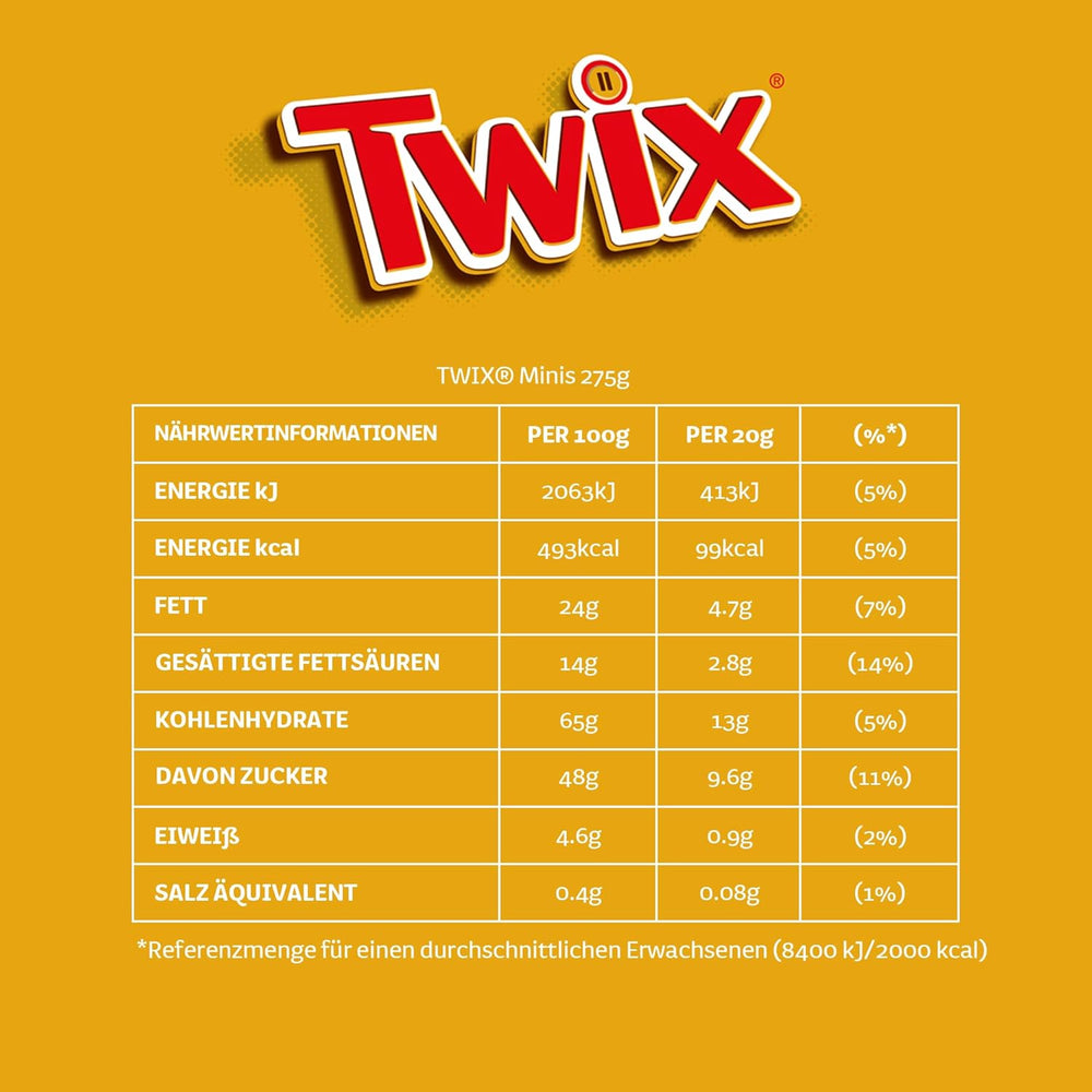 Mini paquete a granel de chocolate mixto, 20 mini snacks de chocolate (Mars, Snickers, Bounty, Twix, Milky Way), como caramelo, regalo de chocolate, caja de caramelos, 400 g