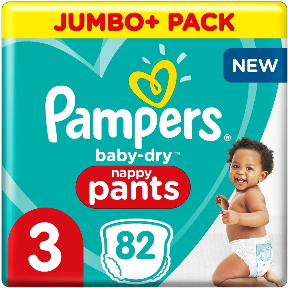 Pañales Pampers 81657566 Baby-Dry Pants, blanco