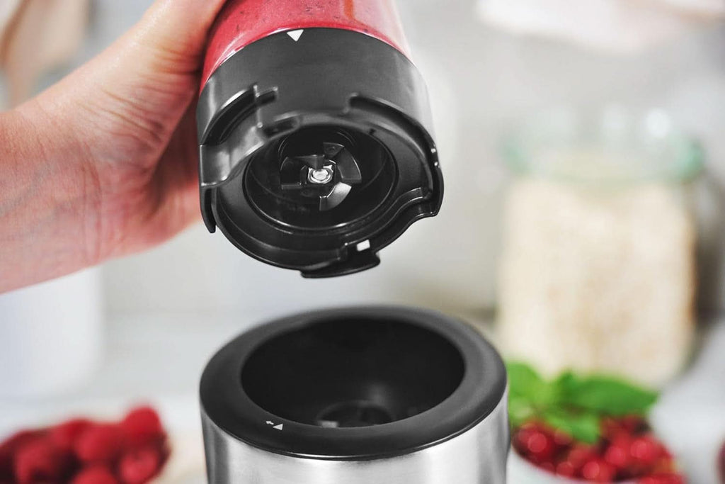 GASTROBACK #41033 Design Smoothie Maker Mix & Go, Silber/Schwarz Mama si Copilul Naty Shop