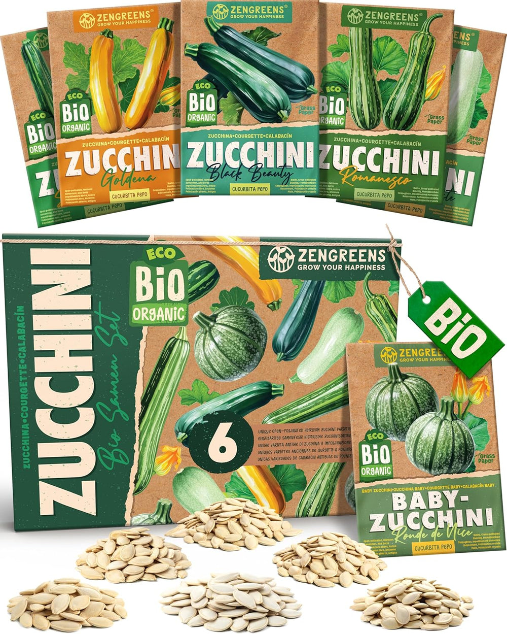 Semillas de tomate orgánicas en un juego de 10 - 10 Semillas de tomate para un fácil cultivo en el jardín, balcón o lecho elevado - Semillas de plantas - Plántulas