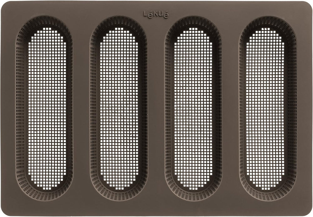 Lékué-Brotbackset, Silicona, Marrón, 30 x 25 x 15 cm (3000085SURM017)