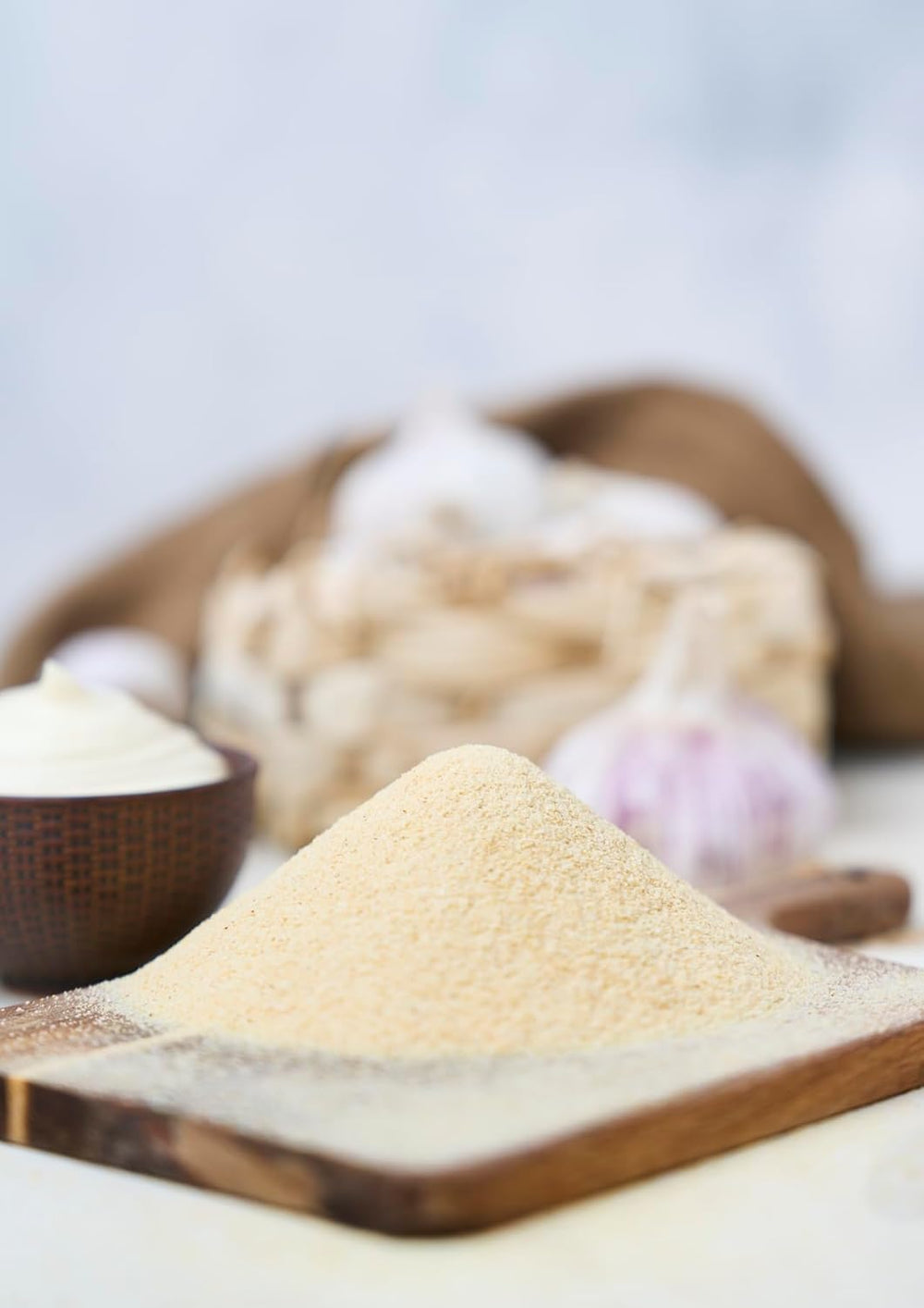 Fuchs Gewürze - Ajo granulado - würzig-zwiebliger Geschmack für Tzatziki, Knoblauchbutter oder Gemüsegerichte - ingredientes naturales - 85 g en wiederverwendbarer, recyclebarer Dosis