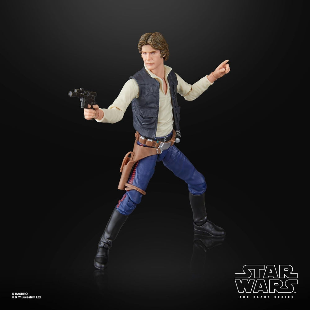 Star Wars The Black Series Han Solo, Star Wars: Una Esperanza Figura de acción coleccionable premium (15 cm) Figuras de acción Naty Shop