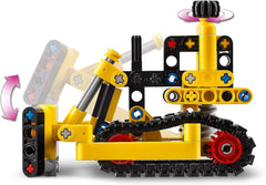 LEGO Technic Bulldozer pesado, juguete de construcción Bulldozer para añadir a tu obra de construcción Juguete de construcción para niños Regalo tecnológico para niños y niñas de 7 años 42163 Juegos de construcción Besuche den LEGO-Store