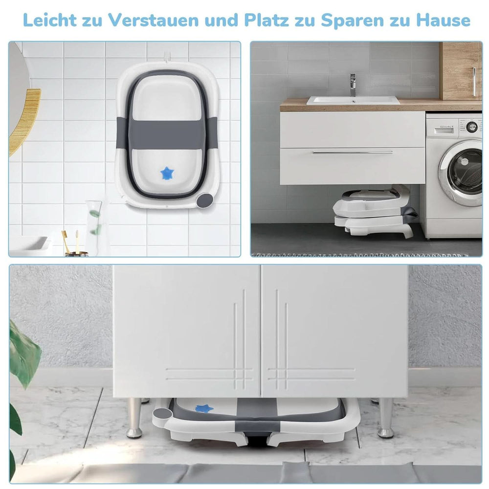 DEANIC Bañera portátil y plegable, apta para 0-6-12 meses Madre e Niño Naty Shop