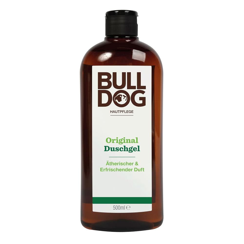 BULLDOG, Gel de ducha para hombre con limón y bergamota, 500 ml Ducha y baño Naty Shop 500 ml Original