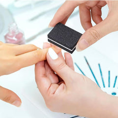 100 de șabloane pentru unghii, șabloane de modelare, autoadezive, cu 4 foi de tampoane adezive transparente pentru unghii și 3 pile de unghii, accesorii pentru extensii de unghii cu gel, pentru unghii artificiale