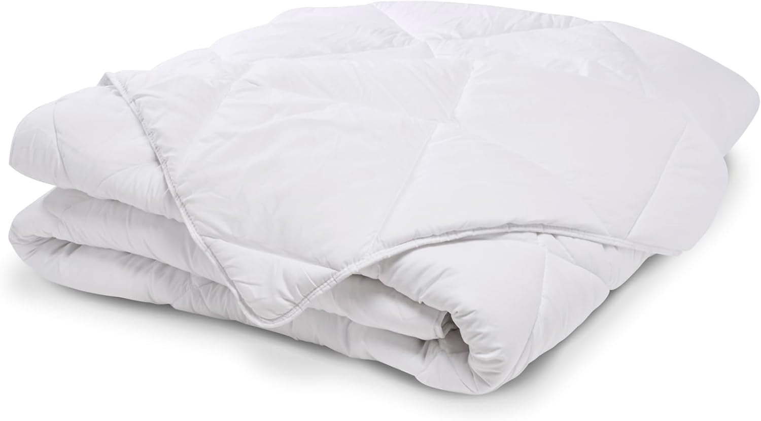 Plapumă caldă pentru 1 persoană, Hygiafill 95° lavabil, testat profesional, alb, 140X200Cm, KBOB40 Plapumi si pilote Naty Shop