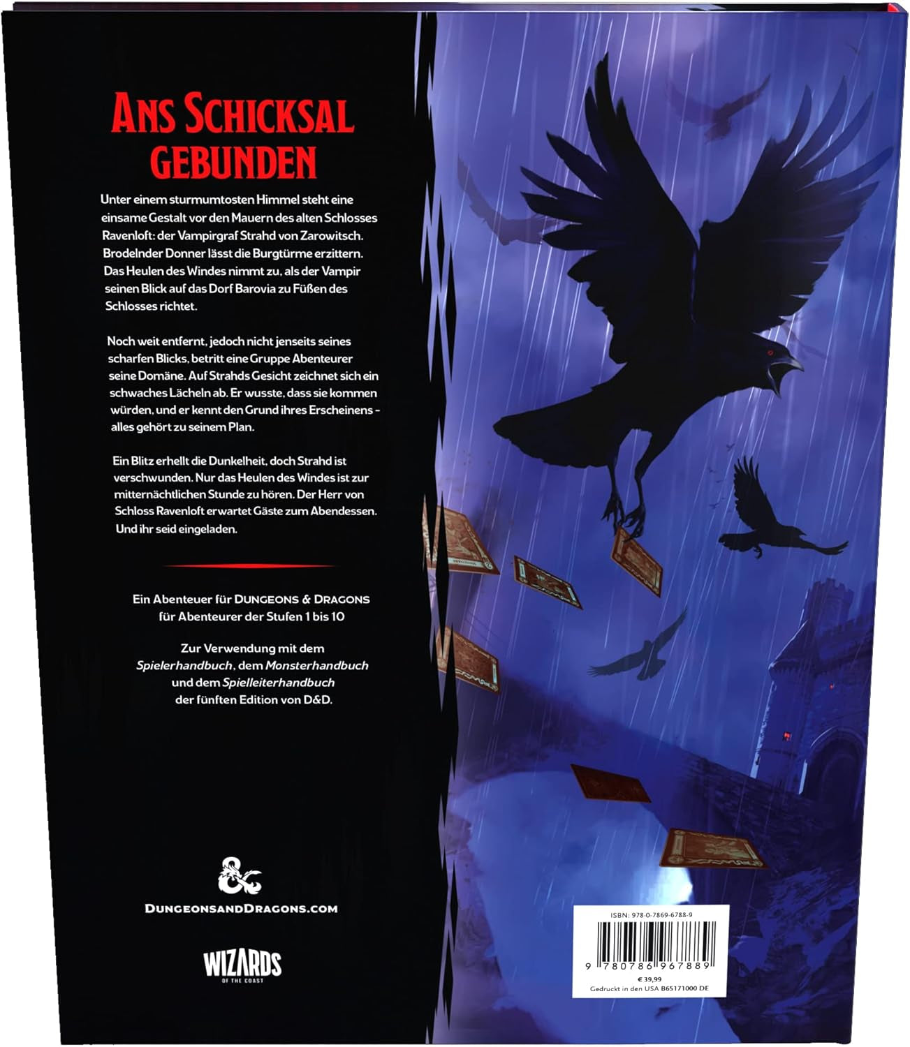 Dungeons & Dragons: Curse of Strahd (versión alemana)