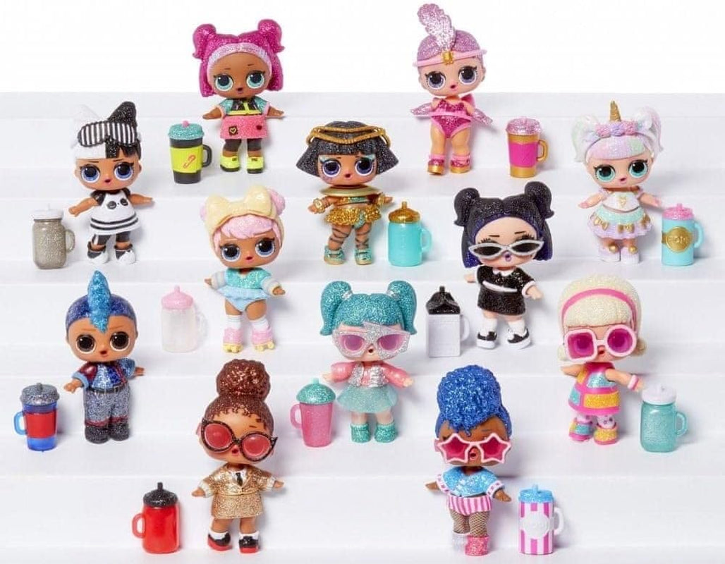 LOL Surprise Glitzer Serie - Glitzer-Puppen im 12er-Pack - 80+ Überraschungen mit Puppen, Outfits, Accessoires und mehr - Spielzeug mit Wasserüberraschung - Für Mädchen und Jungen ab 4 Jahren