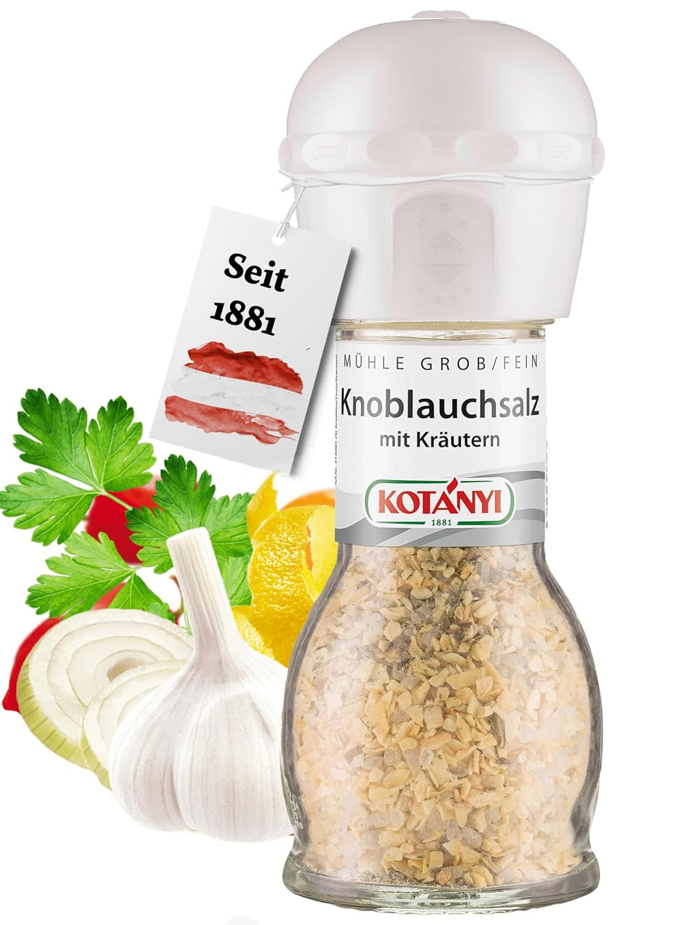 Kotanyi Knoblauch Mühle, Picante (1 x 48g)