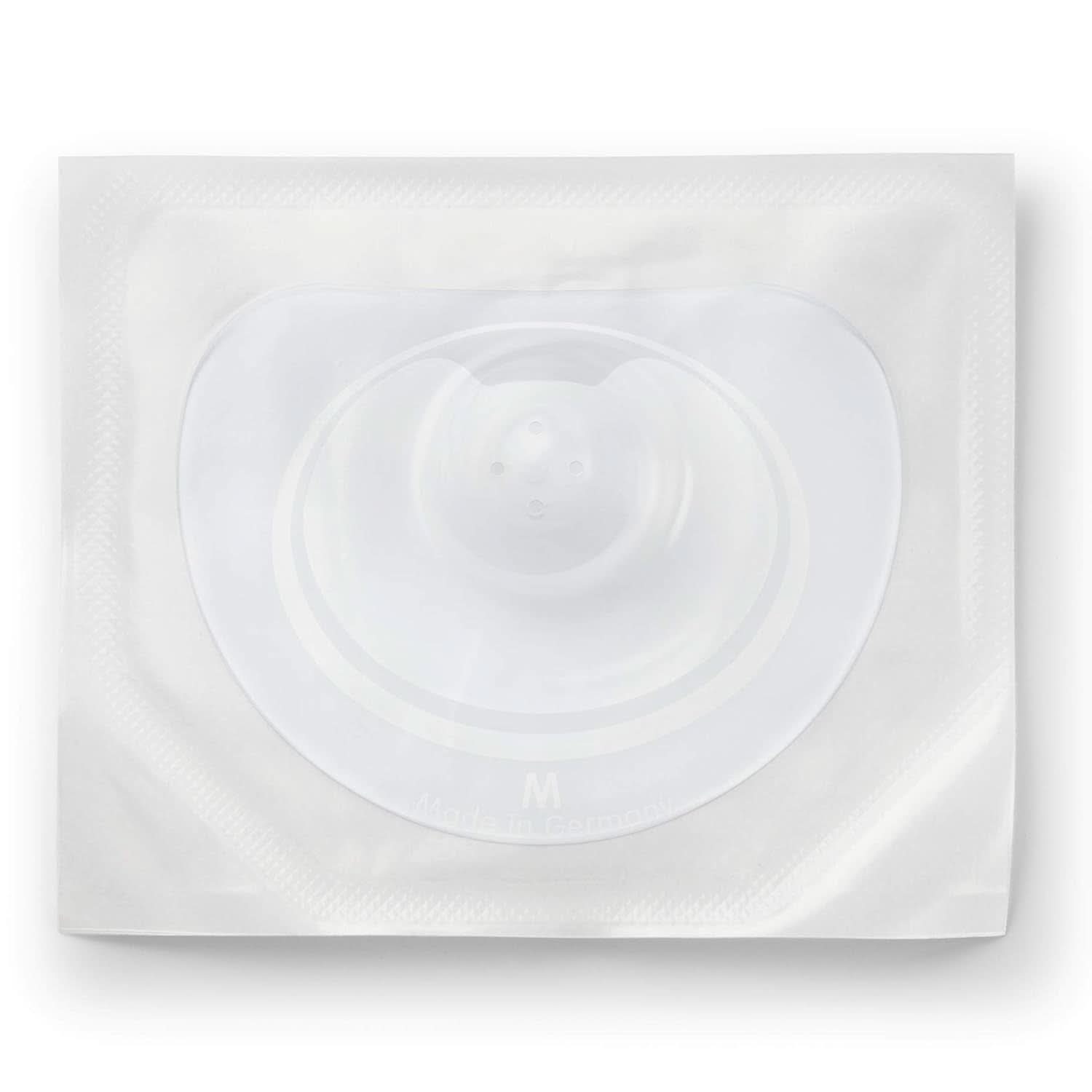 NUK Stillhütchen | Brushhütchen Zum Stillen | Schützt Vor Wunden Brustwarzen | Silicona Dünnes | Tamaño M (20 mm) | Incluyendo Schutzdose | 2 Stück Alimentación Bebé y Accesorios Lactancia Naty Shop