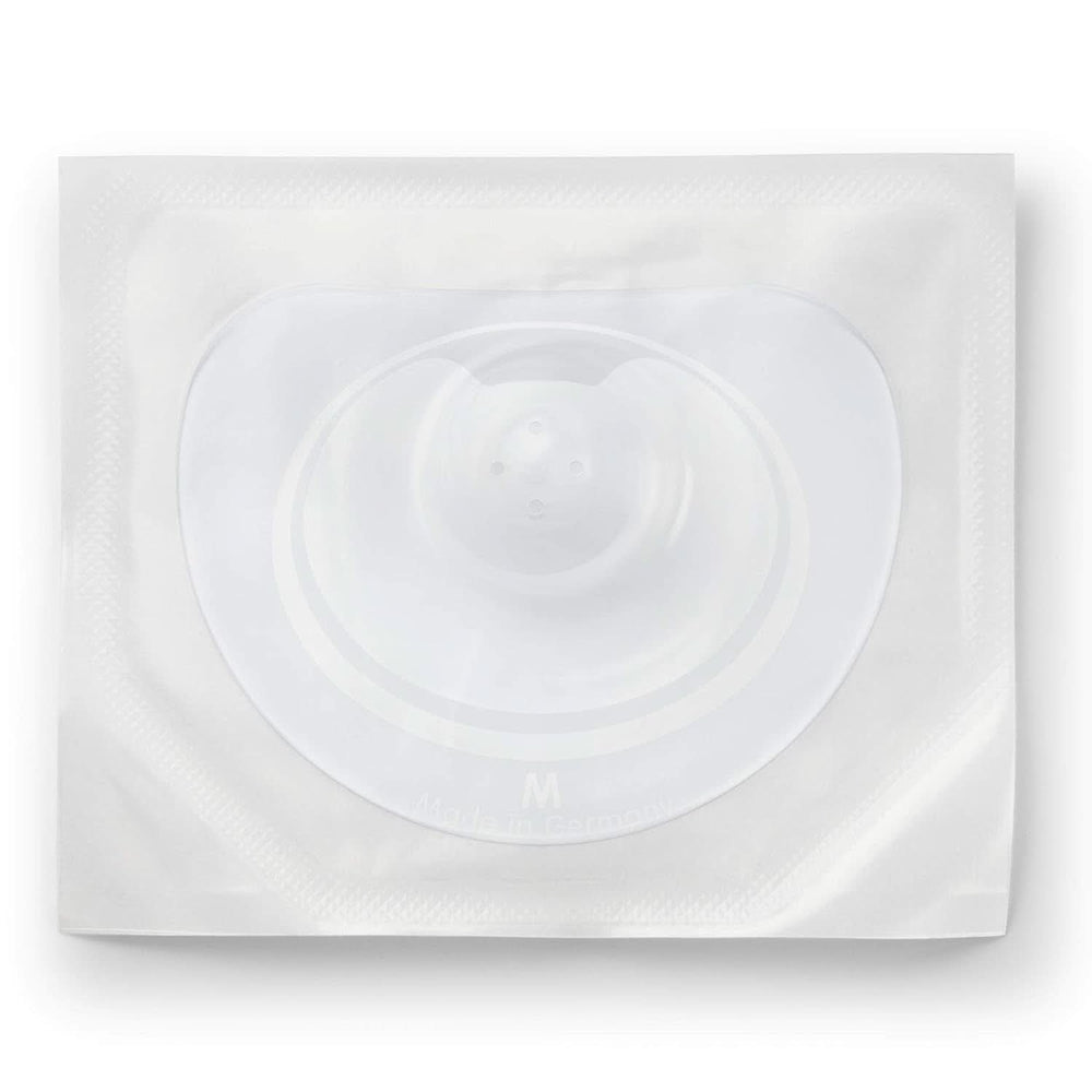 NUK Stillhütchen | Brushhütchen Zum Stillen | Schützt Vor Wunden Brustwarzen | Silicona Dünnes | Tamaño M (20 mm) | Incluyendo Schutzdose | 2 Stück Alimentación Bebé y Accesorios Lactancia Naty Shop