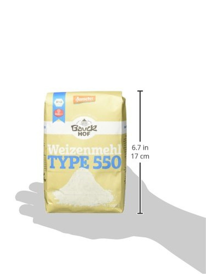 Harina de trigo Hof tipo 550 Demeter, 1 kg
