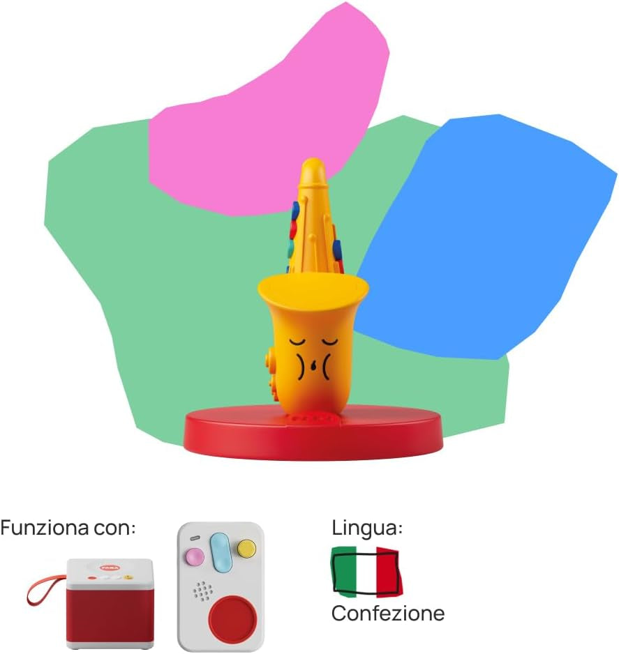 Figura de sunet - ritm de jazz - muzică, cântece și sunete, jucărie cu conținut educațional, băieți și fete de la 0 ani, versiunea italiană Jucarii Bebe Naty Shop