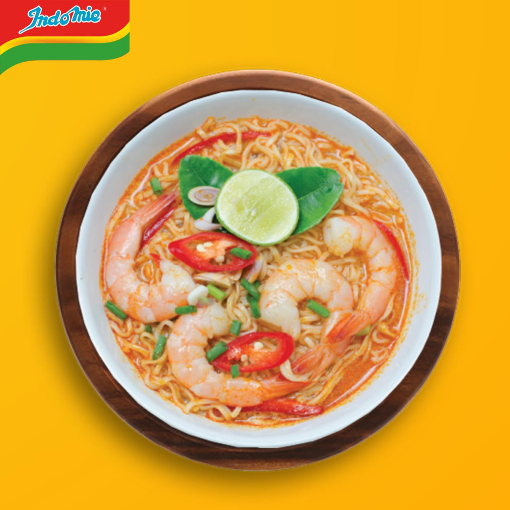 INDOMIE - Fideos instantáneos con gambas, paquete de 5 - (1 x 5 x 70 g)