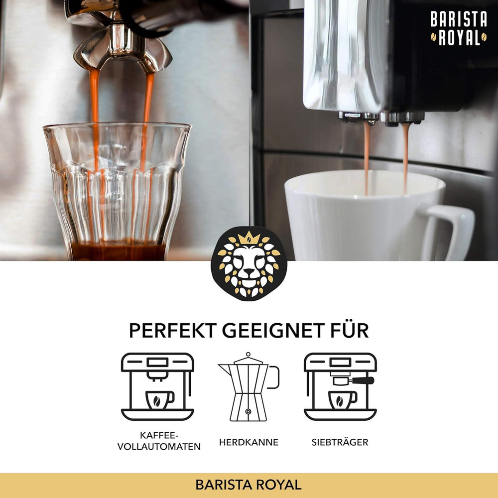 BARISTA ROYAL Bio Espressobohnen 1kg "Gran Señor" | Frische Kaffeebohnen direkt aus Honduras | 100% Arabica Espresso ganze Bohnen | Ideal für Vollautomat und Siebträger