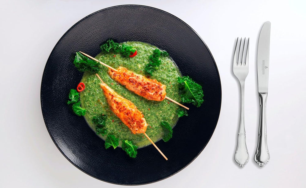 Juego de cubiertos Palazzo macizo 30 piezas Cocina Naty Shop