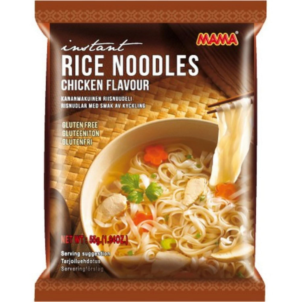 MAMA - Tazón de fideos de arroz instantáneo Pho Ga - (1 x 65 g)