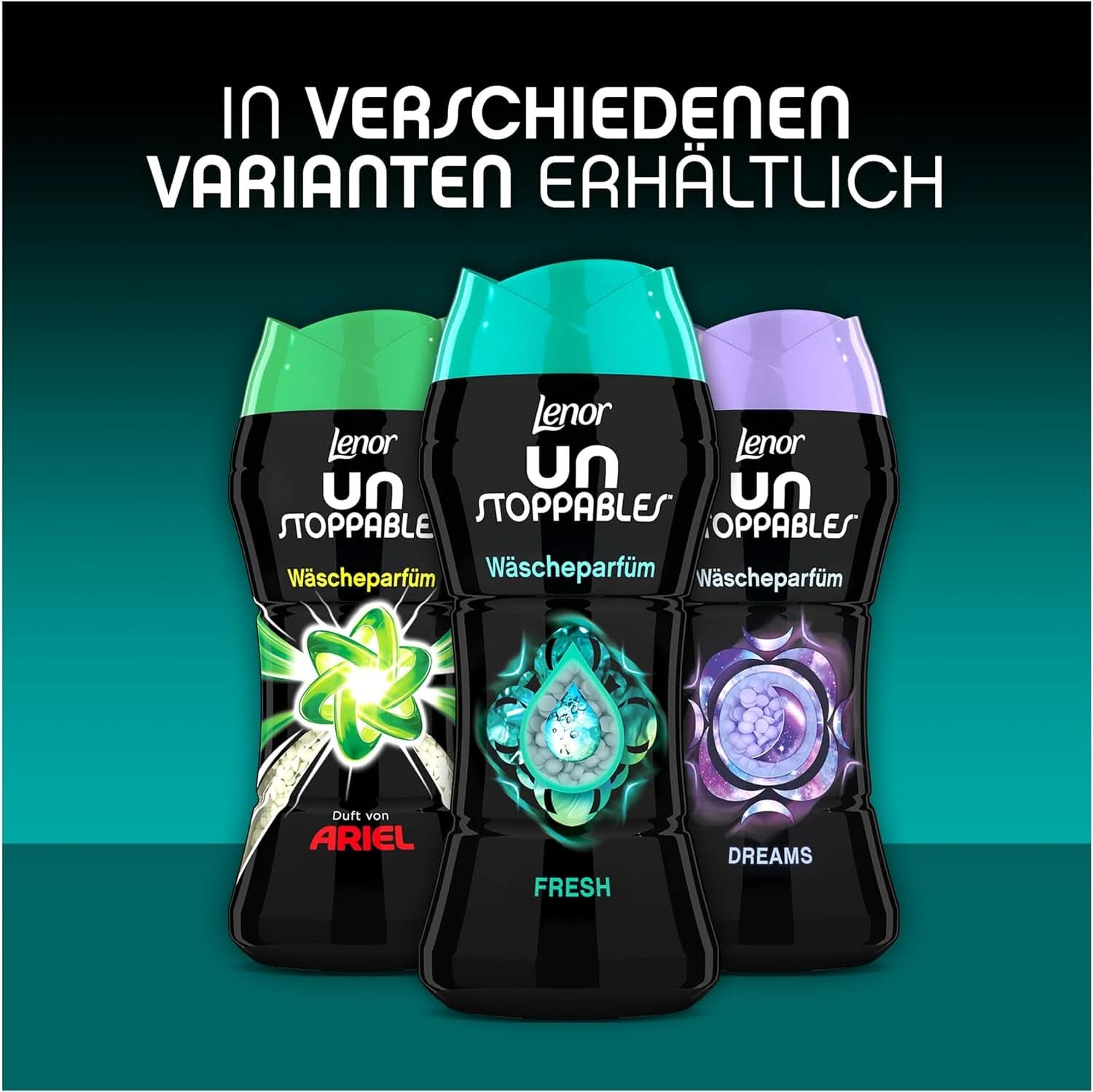 Lenor Unstoppables fragancia para la ropa Fresh 510G - Frescura para todos los textiles, incluso para los deportes Detergentes para la ropa Naty Shop